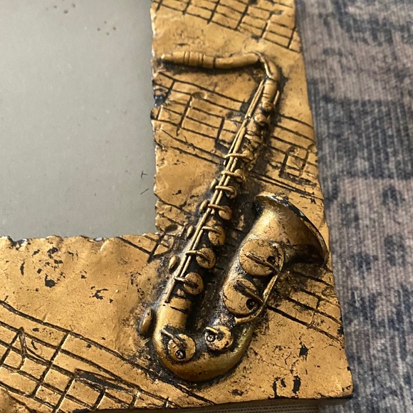 Musical Instrument Gold Photo Frame - Picture 2 of 3